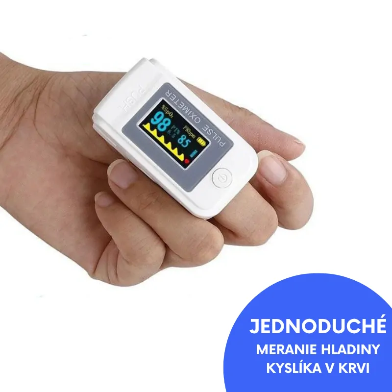 Pulzný oximeter P-04 so zvukovou signalizáciou