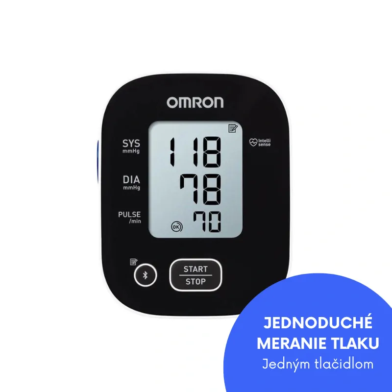 Tlakomer OMRON M2+ Connect + Adaptér