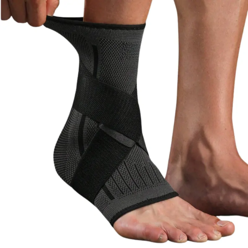 Bandáž na členok so sťahujúcimi pásmi