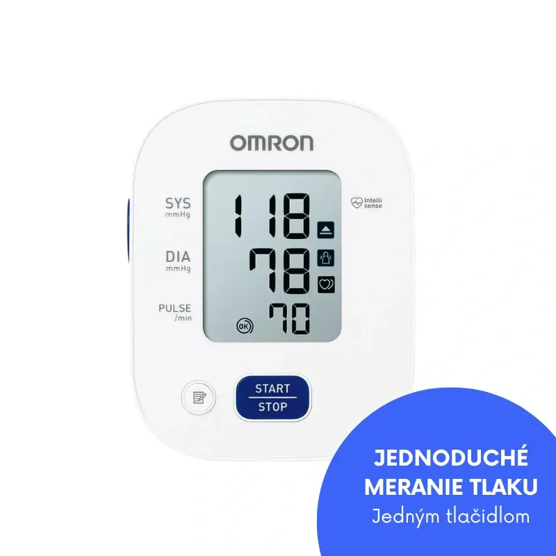 Tlakomer OMRON M2+ + Adaptér
