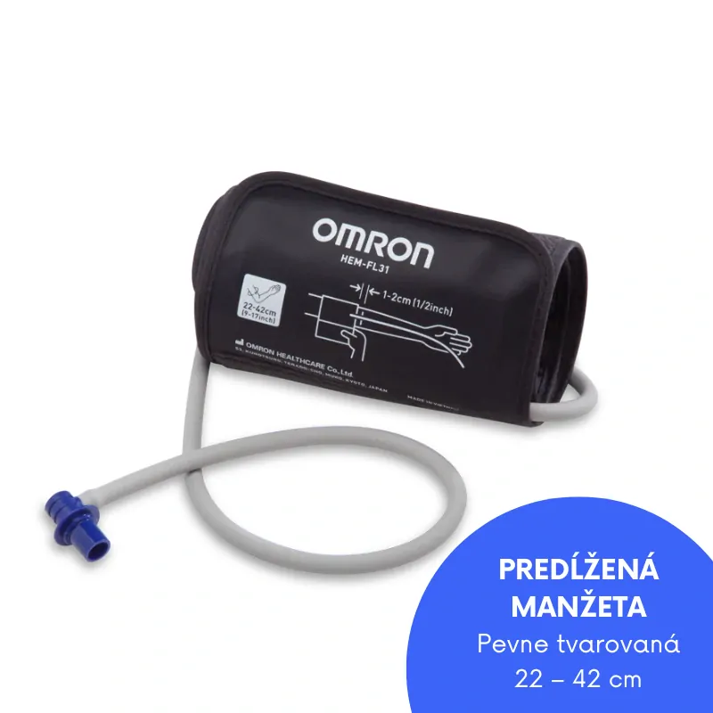 Tlakomer OMRON M3 Comfort + Adaptér