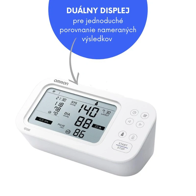 Tlakomer OMRON M6 Comfort + Adaptér
