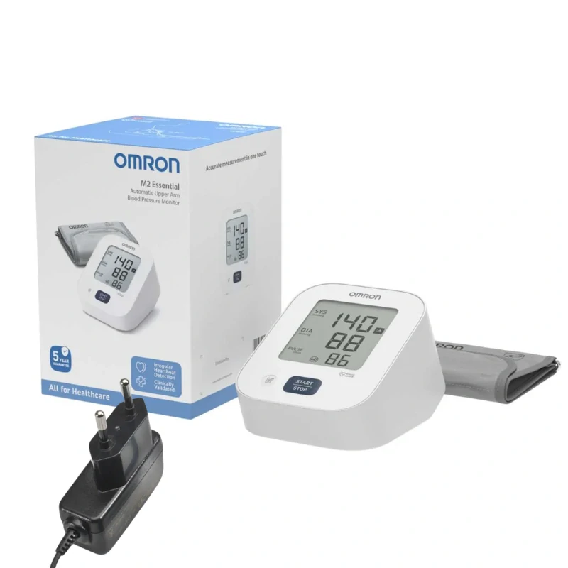 Tlakomer OMRON M2 Essential + Adaptér