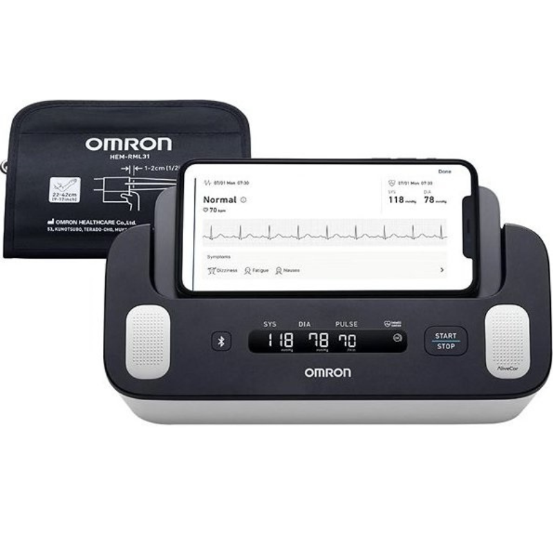 Tlakomer s EKG OMRON COMPLETE