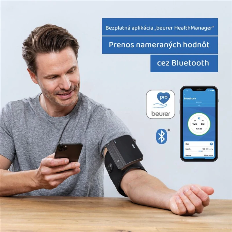 Tlakomer BEURER BM 81 s Bluetooth