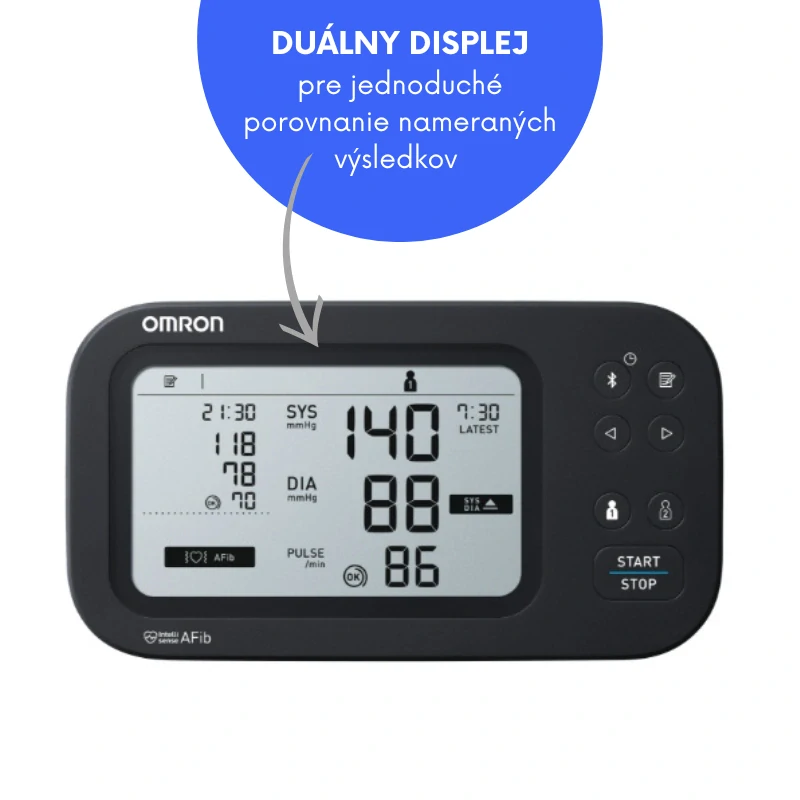 Tlakomer OMRON M7 Intelli IT + adaptér