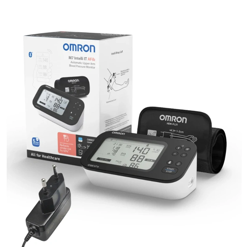 Tlakomer OMRON M7 Intelli IT + Adaptér