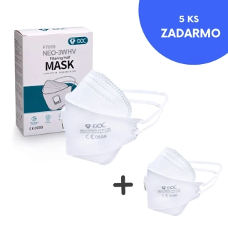 Respirátor FFP3 s ventilom NEO-3WHV / 30 ks + 5 ks ZADARMO
