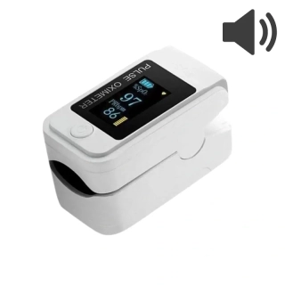 Pulzný oximeter P-04 so zvukovou signalizáciou