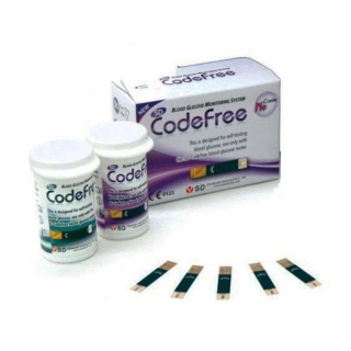 Testovacie prúžky pre glukomer SD CodeFree/CodeFree Plus